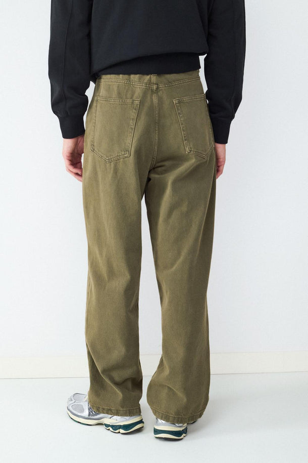 Product PANTALÓN STRAIGHT-Khaki - Image 3