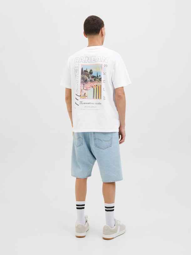 Product CAMISETA RELAXED ESTAMPADA ALMERIA - Bright White - Image 7