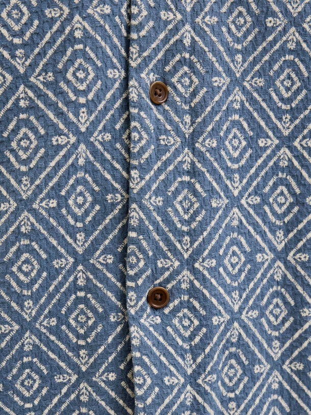 Product CAMISA RELAXED ESTAMPADA VINCENT - Bering Sea Fit:RELAXED FIT - Image 2