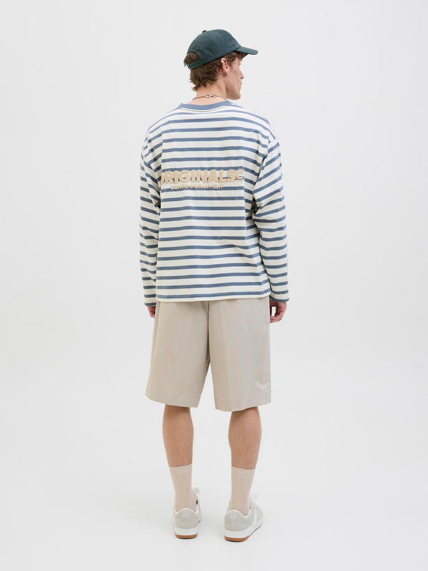 Product SHORT CHINO PORTER-Silver Lining - Image 7