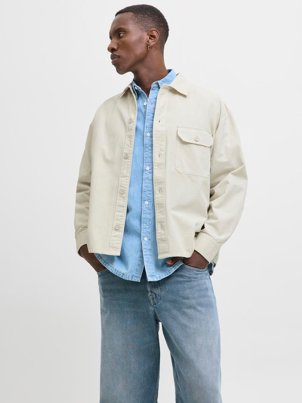 Product SOBRECAMISA WIDE DOVER-Moonbeam - Image 1