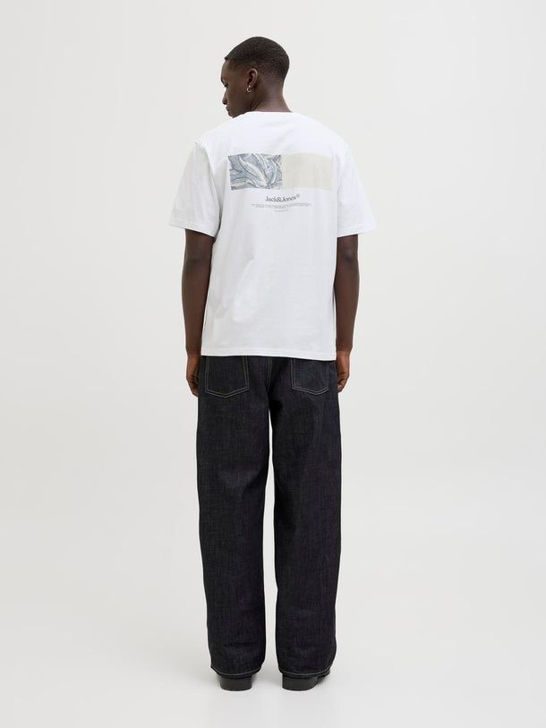 Product CAMISETA SPLIT CREW - Bright White - Image 4