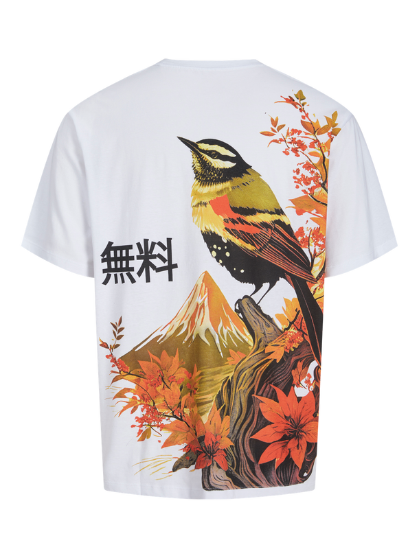 Product CAMISETA FUJI-Bright White Print:BIRD - Image 1