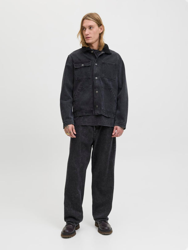 Product PANTALÓN BAGGY TIRO ALTO ALEX-Black - Image 2