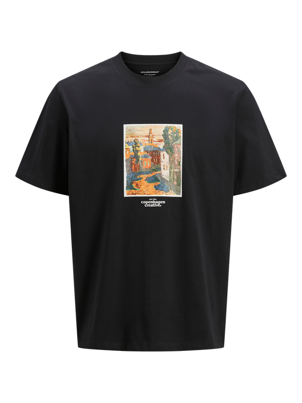 Product CAMISETA GRAPHIC PAROS - Black - Image 1