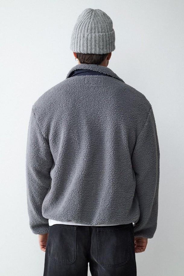 Product CAMPERA TEDDY BOLSILLO-Concrete Grey - Image 3