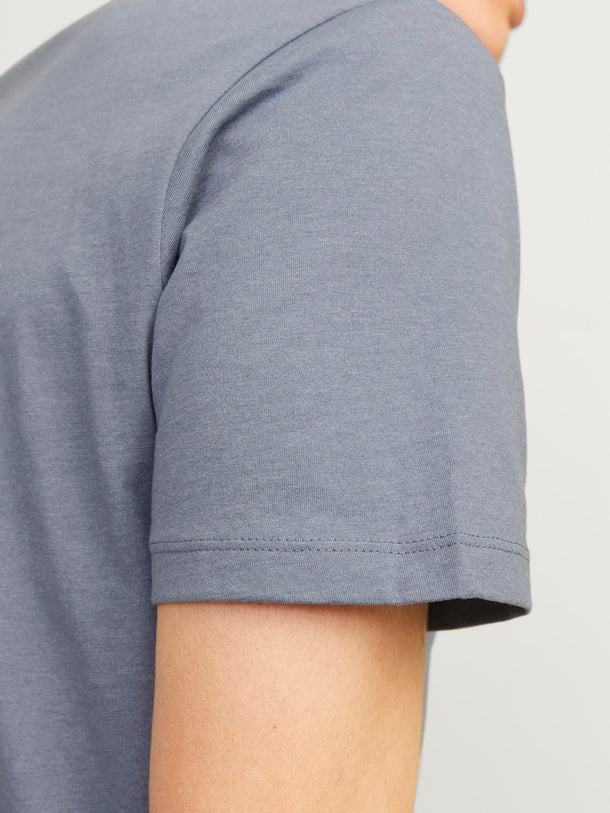 Product CAMISETA REGULAR ORGANIC-Flint Stone Detail:Melange - Image 6