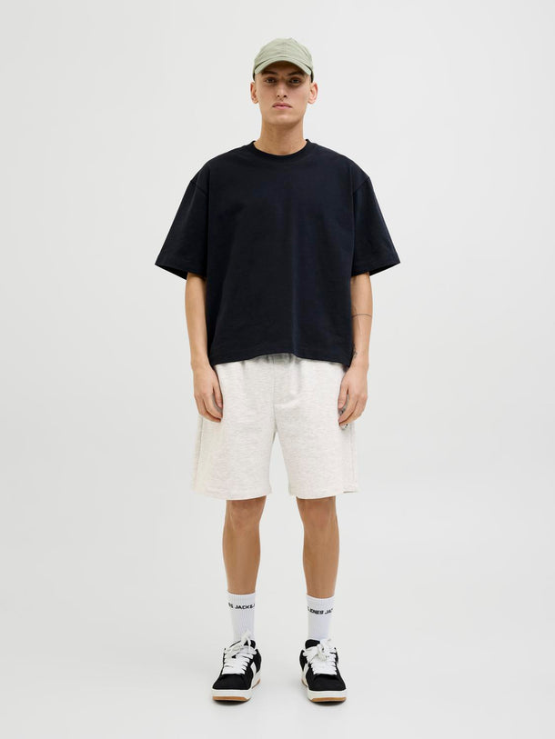 Product SHORT JOGGING WIDE BILL  - White Melange - Image 6