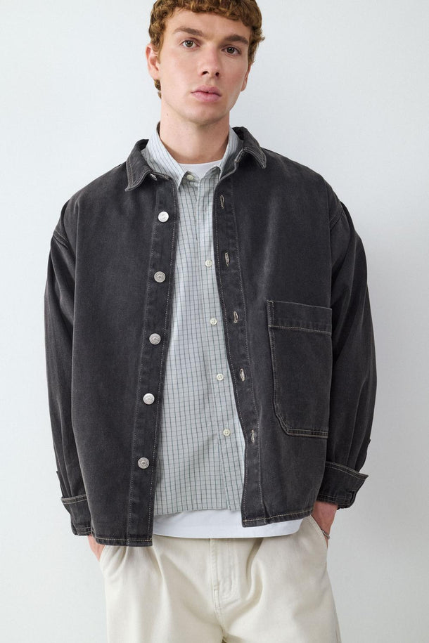 Product SOBRECAMISA DENIM BMK-Black - Image 1