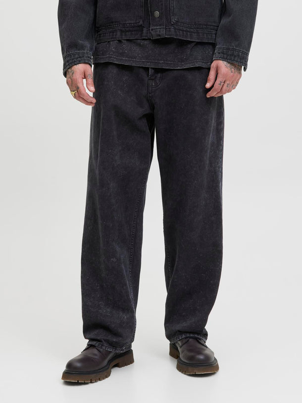 Product PANTALÓN BAGGY TIRO ALTO ALEX-Black - Image 1