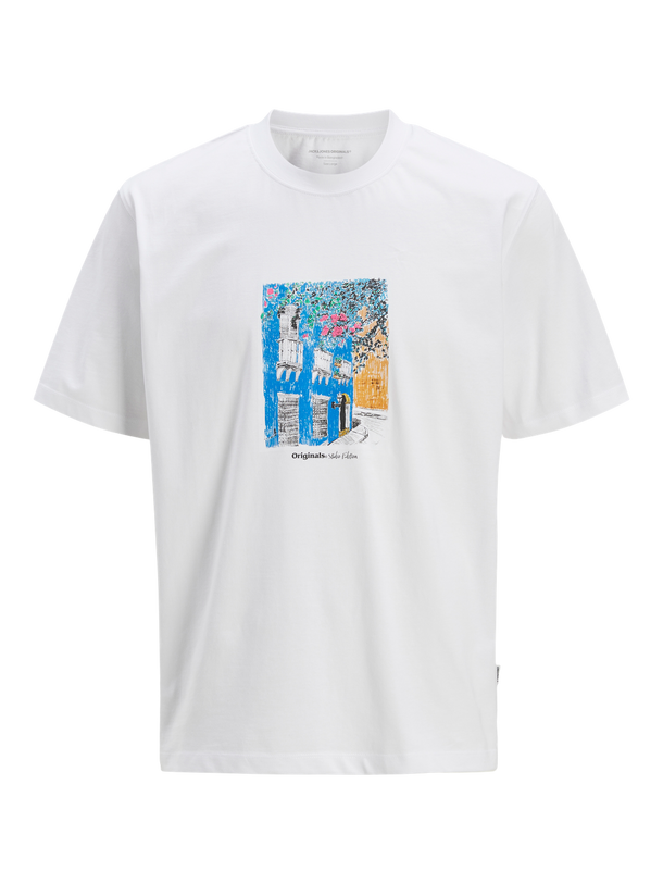 Product CAMISETA GRAPHIC PAROS - Bright White - Image 1