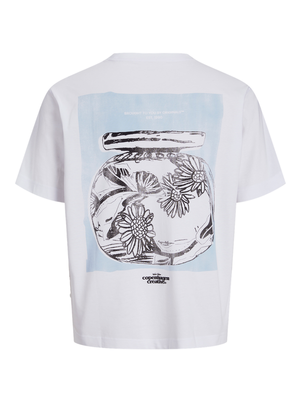 Product CAMISETA PAROS ABSTRACT-Bright White - Image 1