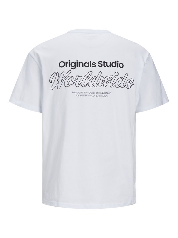 Product CAMISETA RELAXED MANGA CORTA VESTERBRO - Bright White Detail:SS24 - Image 6