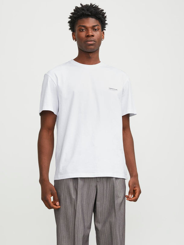 Product CAMISETA RELAXED MANGA CORTA VESTERBRO - Bright White Detail:SS24 - Image 1