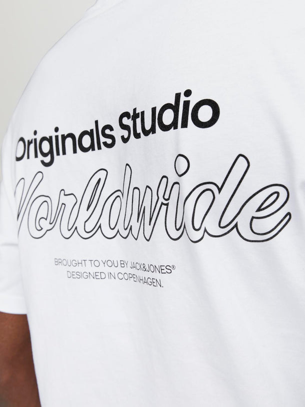 Product CAMISETA RELAXED MANGA CORTA VESTERBRO - Bright White Detail:SS24 - Image 7