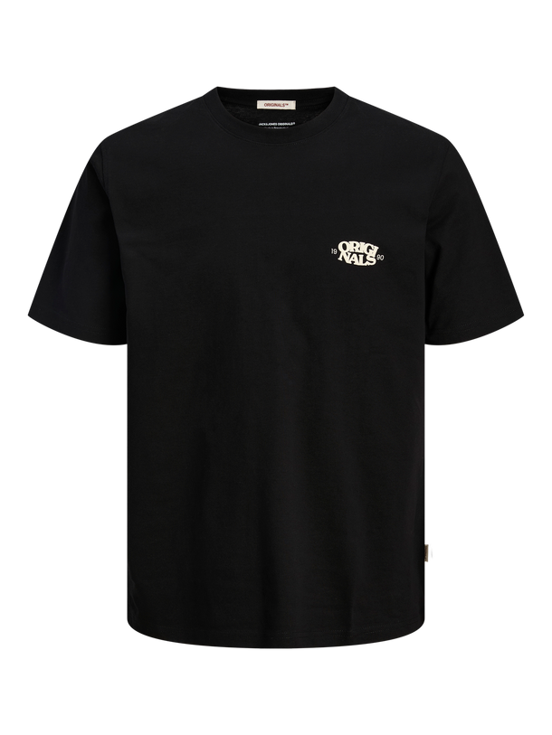 Product CAMISETA RELAXED ESTAMPADA TAVIRA - Black - Image 2