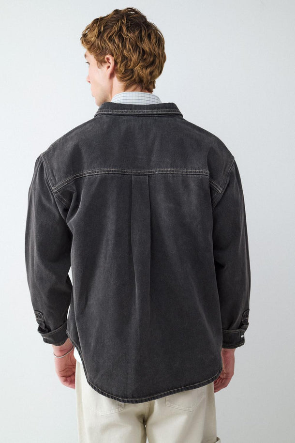Product SOBRECAMISA DENIM BMK-Black - Image 3