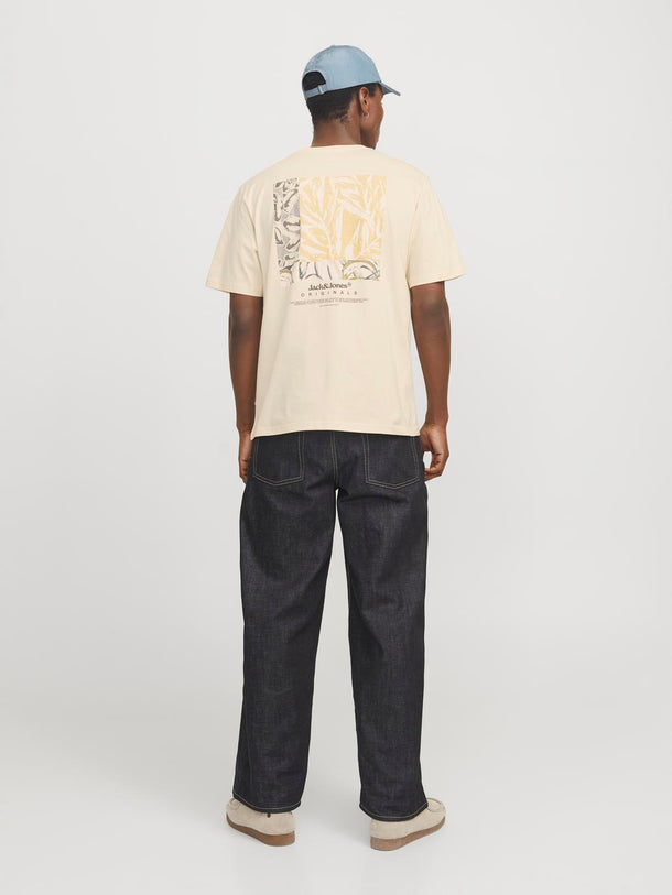 Product CAMISETA SPLIT CREW - Antique White - Image 4