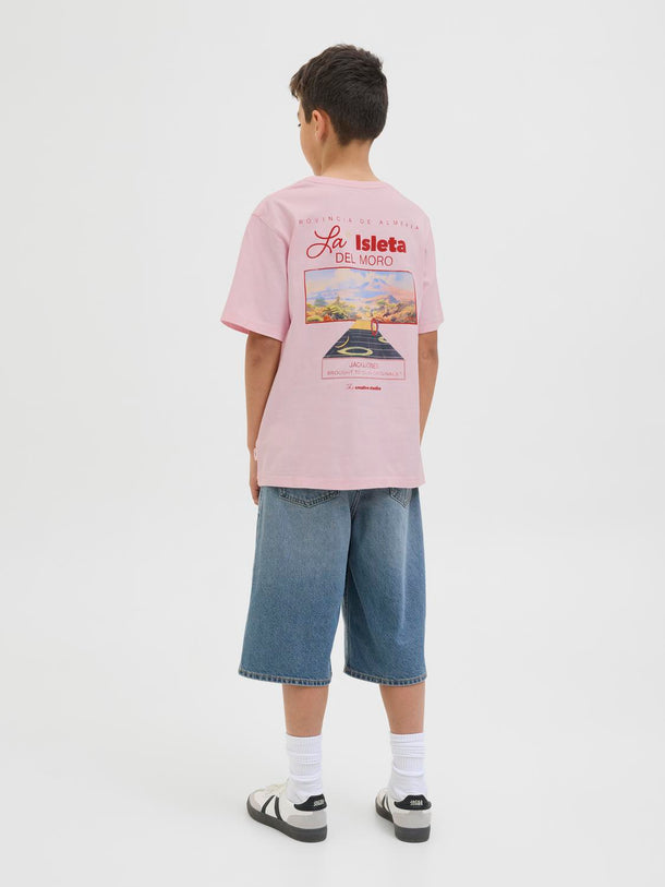 Product CAMISETA LOOSE ESTAMPADA ALMERIA JNR - Tickled Pink - Image 4