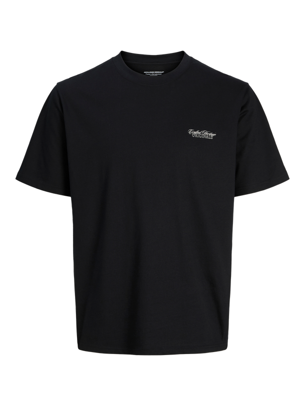 Product CAMISETA RELAXED ESTAMPADA LEECKER-Black - Image 5