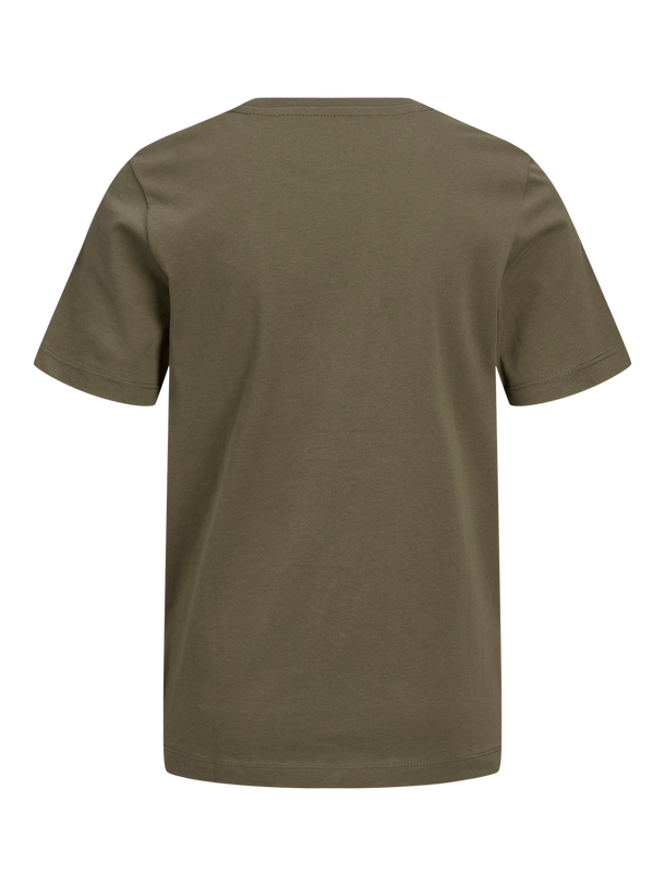 Product CAMISETA REGULAR ORGANIC JNR-Olive Night - Image 6