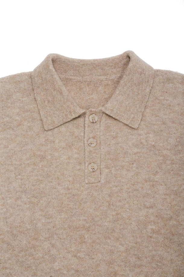 Product SWEATER CUELLO POLO BMK-Beige - Image 6