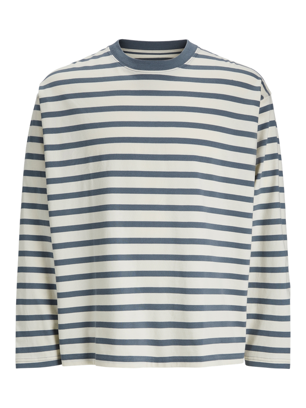 Product CAMISETA SLINGTON CREW-Stormy Weather Stripes:ANTIQUE WHITE - Image 2