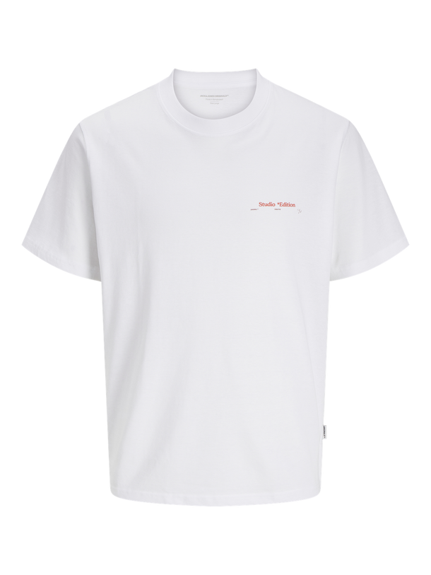 Product CAMISETA SPLIT PAINTING - Bright White - Image 2