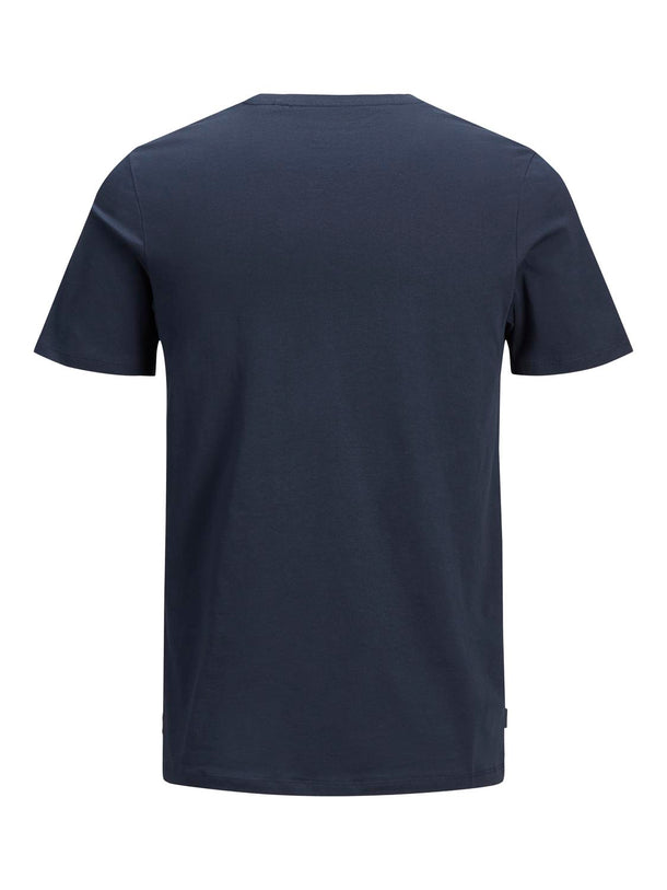 Product CAMISETA ORGANIC - Navy Blazer Detail:SLIM - Image 2