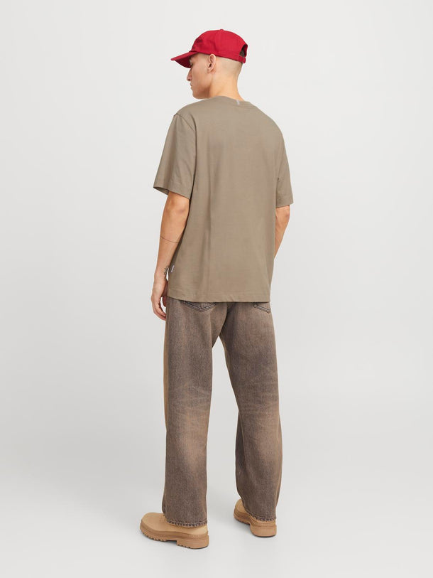 Product CAMISETA FREDERIKSBERG MARGATE - Silver Sage Detail:ANTIQUE WHITE BLOCKING - Image 6