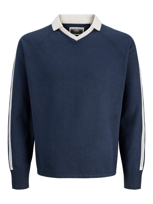 Product POLO RELAXED TEJIDO CREST-Outer Space - Image 1