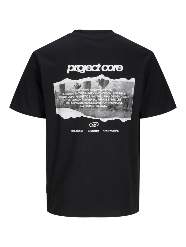 Product CAMISETA TARMAC COLLAGE-Black - Image 1