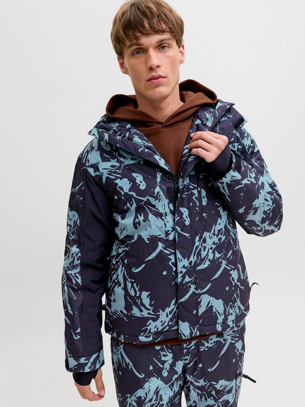 Product SKI CAMPERA TÉCNICA ALPES - Mineral Blue Detail:AOP - JJ BRANDING - Image 4
