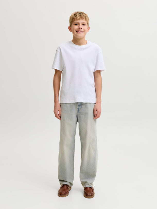Product JEAN BAGGY TIRO ALTO ALEX 502 JNR - Light Blue Denim - Image 2