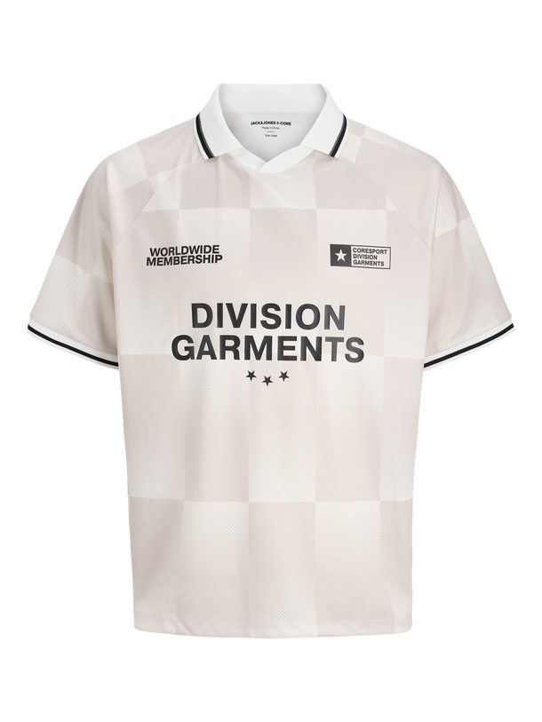 Product CAMISETA LOOSE POLO FÚTBOL-Cloud Dancer - Image 1