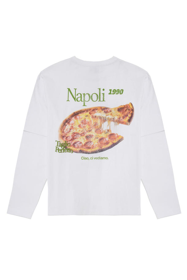 Product CAMISETA MANGA LARGA PIZZA BMK-White - Image 5
