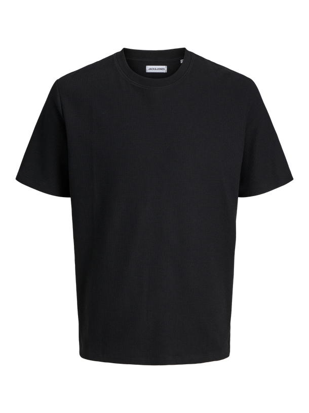 Product CAMISETA RELAXED CON TEXTURA AUSTIN-Black - Image 5