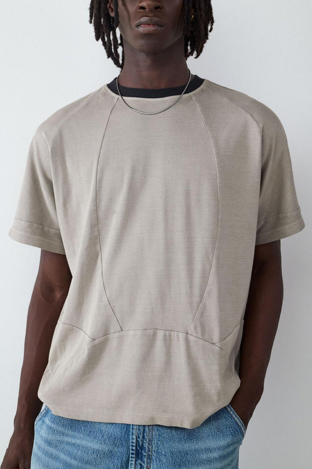 Product CAMISETA MANGA CORTA PIPING-Plum Perfect - Image 6