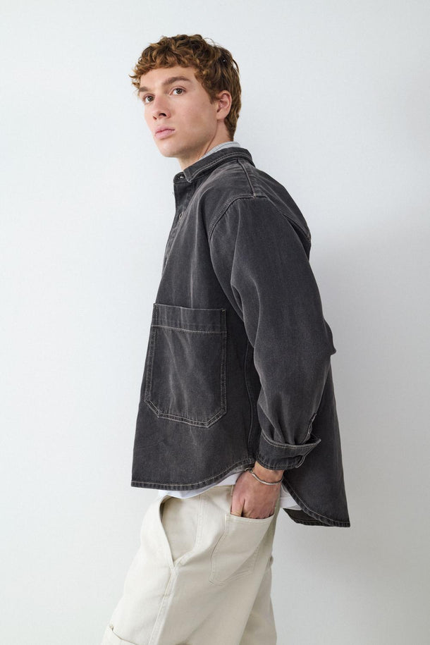 Product SOBRECAMISA DENIM BMK-Black - Image 4