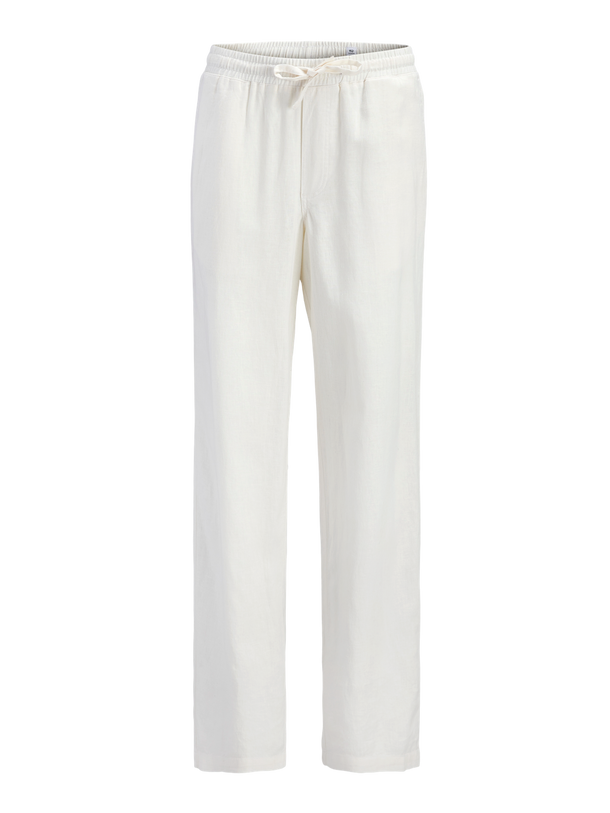 Product PANTALÓN WIDE DE LINO PAROS JNR-Antique White - Image 2