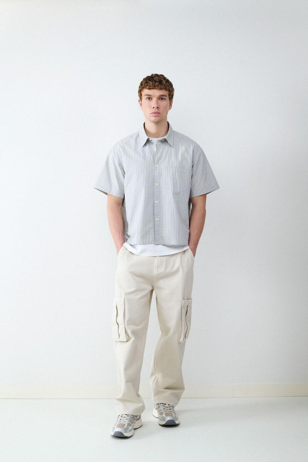 Product PANTALÓN CARGO STRAIGHT BMK-Beige - Image 1