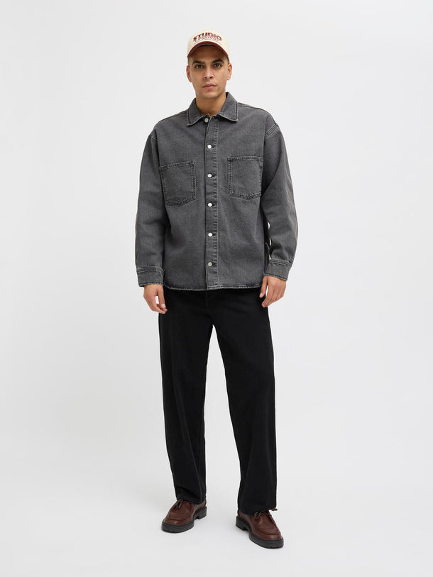 Product SOBRECAMISA HENRY-Black Denim - Image 4