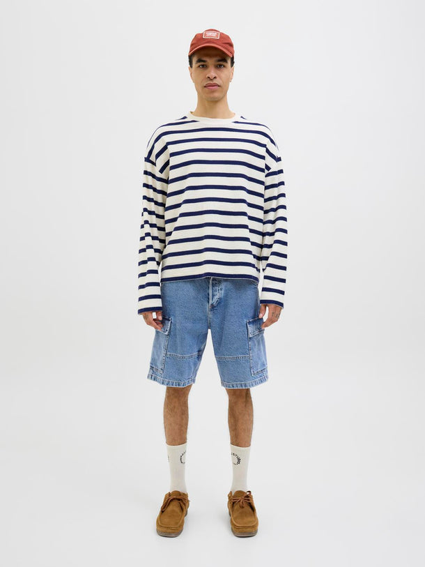 Product SHORT ALEX CARGO 888-Light Blue Denim - Image 5