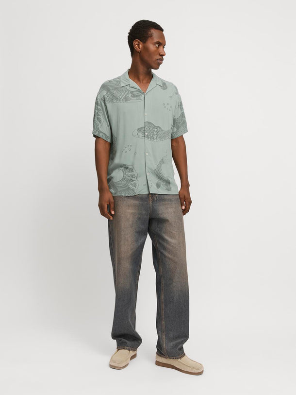 Product CAMISA RESORT AOP JEFF-Iceberg Green - Image 5