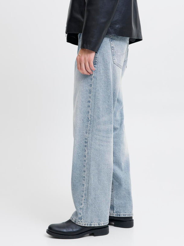 Product JEAN BAGGY TIRO ALTO ALEX 199-Blue Denim - Image 7