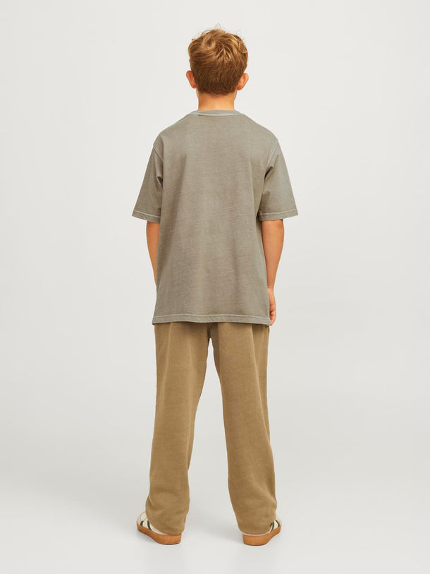 Product CAMISETA RELAXED EFECTO LAVADO CHARGE JNR - Silver Sage - Image 3